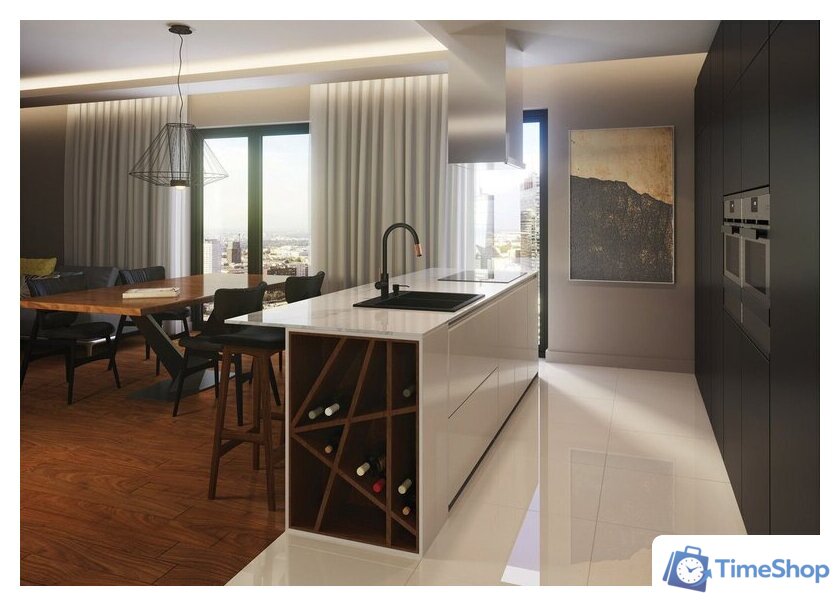 Кухонная мойка Deante Eridan ZQE N503 (черный) - Изображение №4 — Интернет-магазин Time-Shop