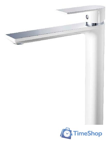 Смеситель Haiba HB11505-8 (белый/хром) - Изображение №1 — Интернет-магазин Time-Shop