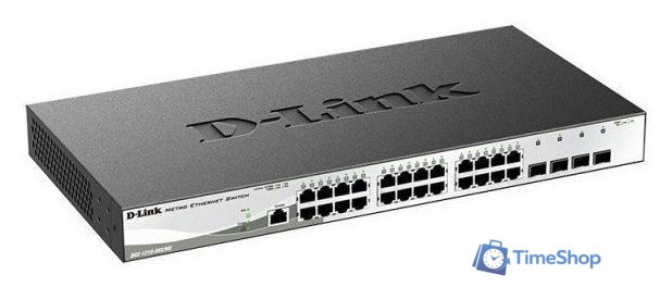 Управляемый коммутатор 2-го уровня D-Link DGS-1210-28X/ME/C1A - Изображение №1 — Интернет-магазин Time-Shop