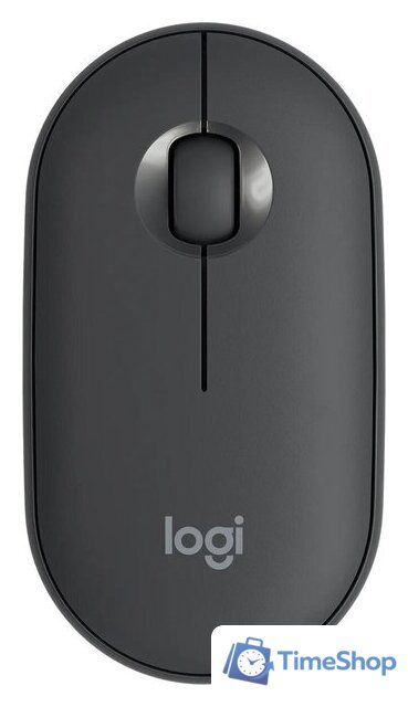Мышь Logitech M350 Pebble (графит) - Изображение №1 — Интернет-магазин Time-Shop