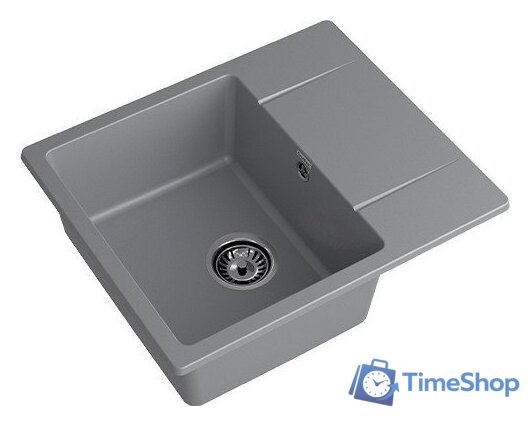 Кухонная мойка GranFest Urban GF-UR-258L (темно-серый) - Изображение №2 — Интернет-магазин Time-Shop