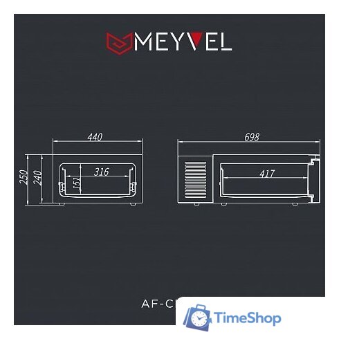 Компрессорный автохолодильник Meyvel AF-CB30 - Изображение №14 — Интернет-магазин Time-Shop