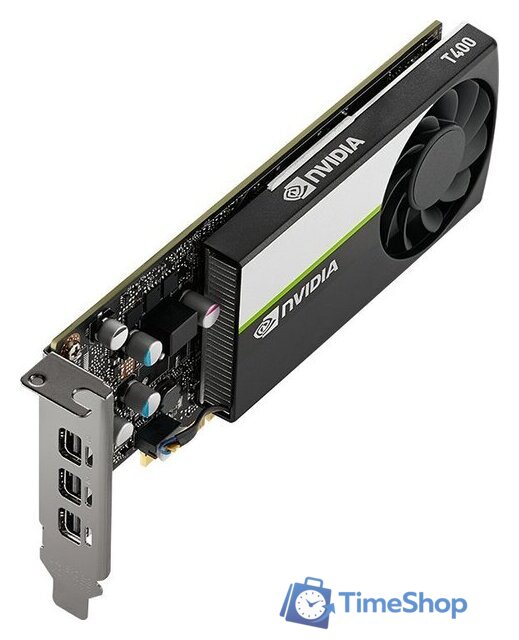 Видеокарта PNY Nvidia Quadro T400 4GB VCNT400-4GB-SB - Изображение №2 — Интернет-магазин Time-Shop