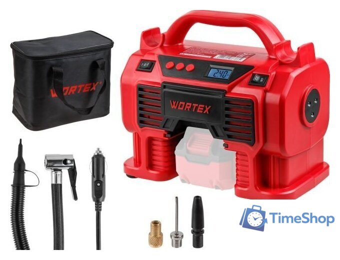 Автомобильный компрессор Wortex CTI 1810 (без АКБ) - Изображение №1 — Интернет-магазин Time-Shop