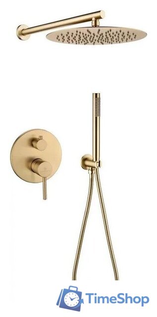 Душевая система  Grocenberg GB5099MG-3 (золото матовый) - Изображение №1 — Интернет-магазин Time-Shop