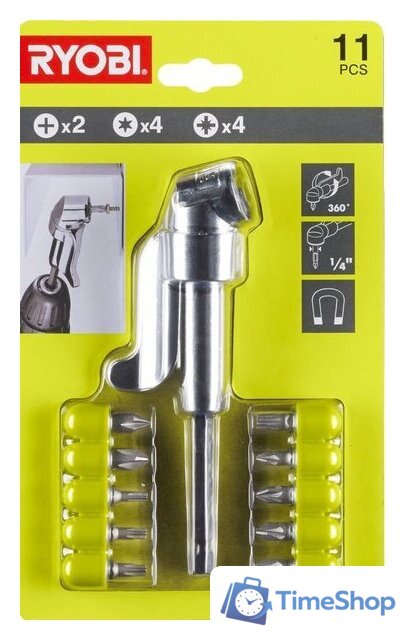 Набор бит Ryobi RAKRAD11 (5132004834) - Изображение №1 — Интернет-магазин Time-Shop