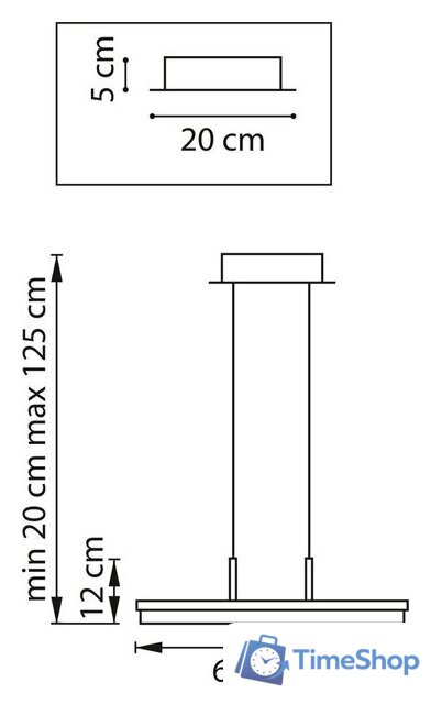 Припотолочная люстра Lightstar Lodi 723127 - Изображение №6 — Интернет-магазин Time-Shop