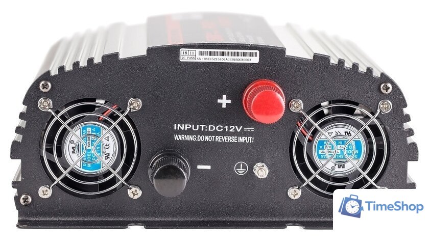 Автомобильный инвертор GEOFOX MD 1500W/24v - Изображение №3 — Интернет-магазин Time-Shop