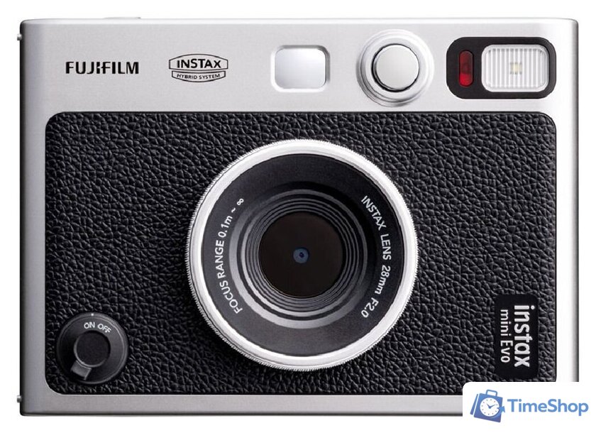 Фотоаппарат Fujifilm Instax Mini Evo (серебристый/черный) - Изображение №1 — Интернет-магазин Time-Shop