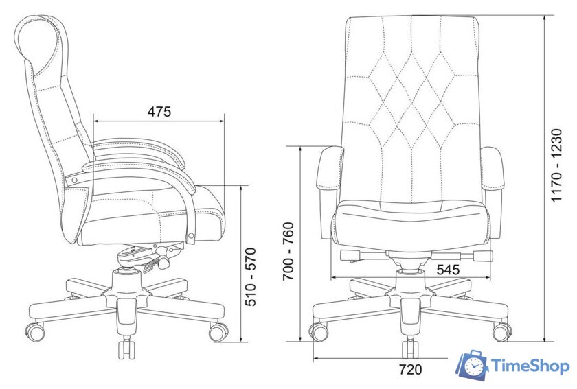Офисное кресло Бюрократ T-9928WALNUT Fabric (зеленый Italia Green/дерево) - Изображение №10 — Интернет-магазин Time-Shop