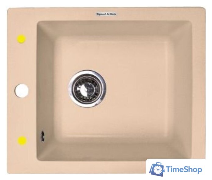 Кухонная мойка Zigmund & Shtain Platz 425 (топленое молоко) - Изображение №1 — Интернет-магазин Time-Shop