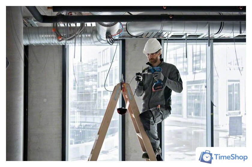 Промышленный фен Bosch GHG 18V-50 Professional 06012A6500 (без АКБ) - Изображение №3 — Интернет-магазин Time-Shop