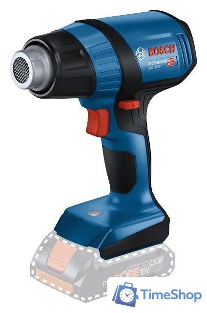 Промышленный фен Bosch GHG 18V-50 Professional 06012A6500 (без АКБ) - Изображение №2 — Интернет-магазин Time-Shop