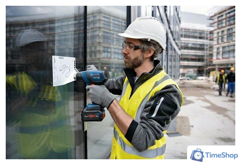 Промышленный фен Bosch GHG 18V-50 Professional 06012A6500 (без АКБ) - Изображение №6 — Интернет-магазин Time-Shop