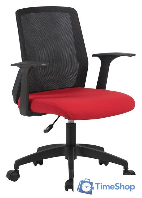 Офисное кресло CACTUS CS-MC222-BKRD (черный/темно-красный) - Изображение №1 — Интернет-магазин Time-Shop