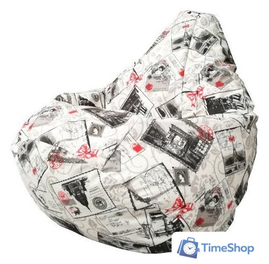 Кресло-мешок Flagman Груша Макси Г2.5-944 Darling - Изображение №1 — Интернет-магазин Time-Shop