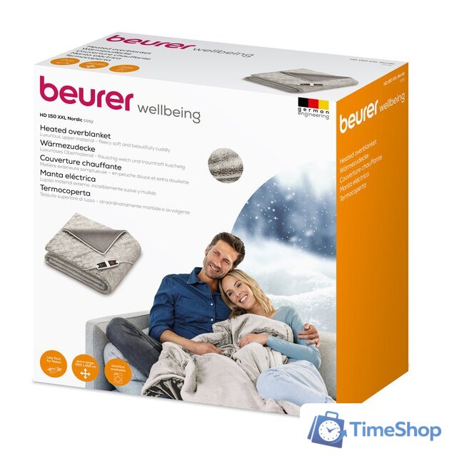 Электрическое одеяло Beurer HD 150 XXL Nordic - Изображение №4 — Интернет-магазин Time-Shop