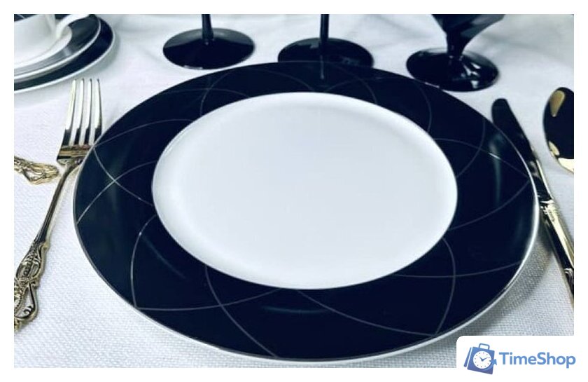 Набор обеденных тарелок Lenardi Pandora 145-420 - Изображение №1 — Интернет-магазин Time-Shop