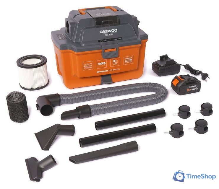 Пылесос Daewoo Power DAVC 1621Li - Изображение №1 — Интернет-магазин Time-Shop