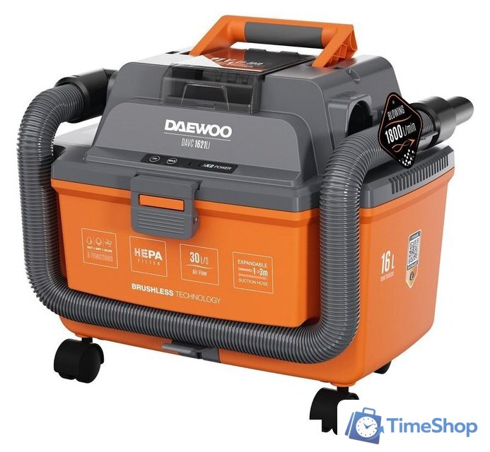 Пылесос Daewoo Power DAVC 1621Li - Изображение №2 — Интернет-магазин Time-Shop