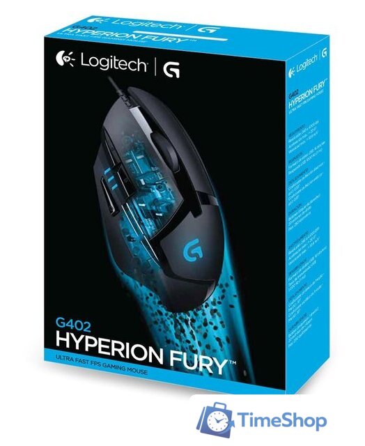 Игровая мышь Logitech G402 Hyperion Fury - Изображение №8 — Интернет-магазин Time-Shop