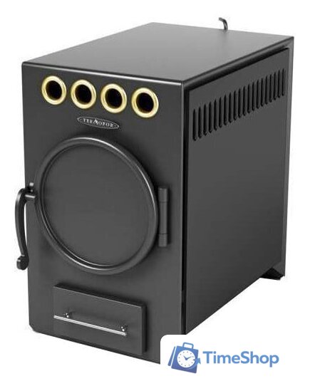 Свободностоящая печь-камин Термофор Нормаль 2 Турбо (ТЗ, антрацит) - Изображение №1 — Интернет-магазин Time-Shop