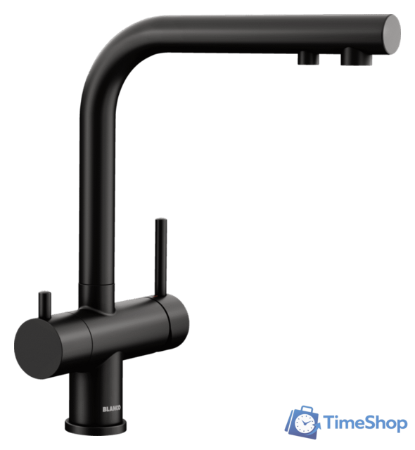 Смеситель Blanco Fontas II Silgranit (черный матовый) - Изображение №1 — Интернет-магазин Time-Shop