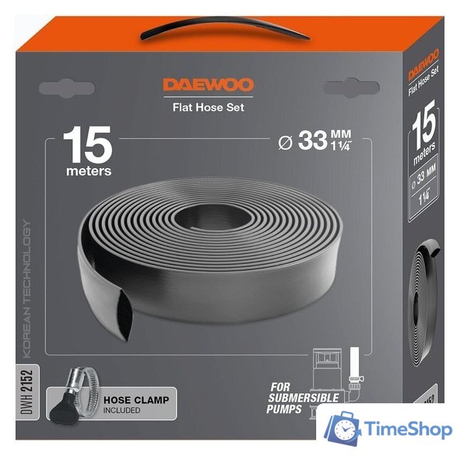 Напорный Daewoo Power DWH 2152 - Изображение №2 — Интернет-магазин Time-Shop