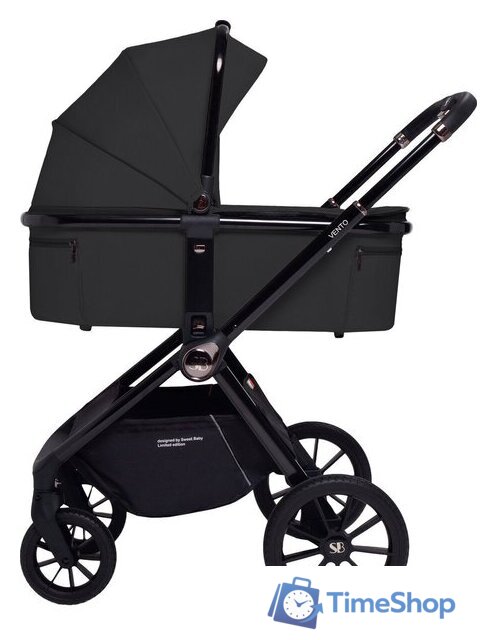 Универсальная коляска Sweet Baby Vento 2в1 (черный) - Изображение №11 — Интернет-магазин Time-Shop
