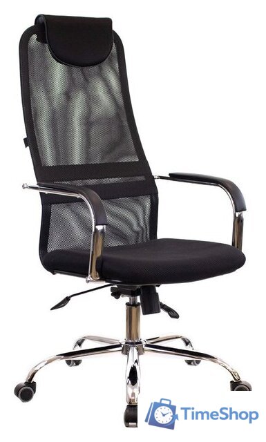 Офисное кресло Everprof EP-708 (сетчатая ткань/черный) - Изображение №1 — Интернет-магазин Time-Shop