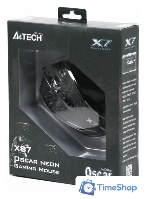 Игровая мышь A4Tech X87 - Изображение №5 — Интернет-магазин Time-Shop