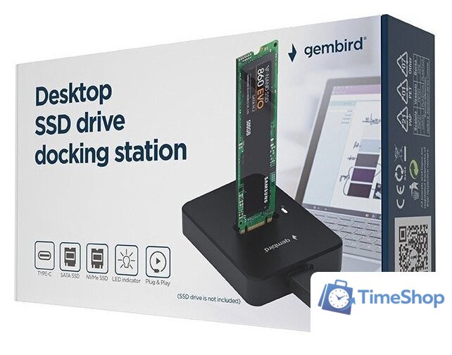 Бокс для накопителей M.2 Gembird DD-U3M2 - Изображение №7 — Интернет-магазин Time-Shop