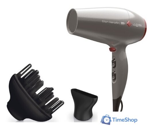 Фен GA.MA Diamond 3D Titan Keratin - Изображение №3 — Интернет-магазин Time-Shop