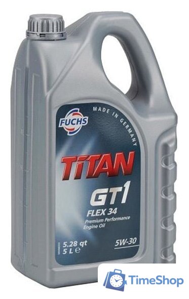 Моторное масло Fuchs Titan GT1 Pro FLEX 34 5W-30 5л - Изображение №1 — Интернет-магазин Time-Shop
