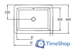 Умывальник Ideal Standard Strada K077901 59.5x44 - Изображение №3 — Интернет-магазин Time-Shop