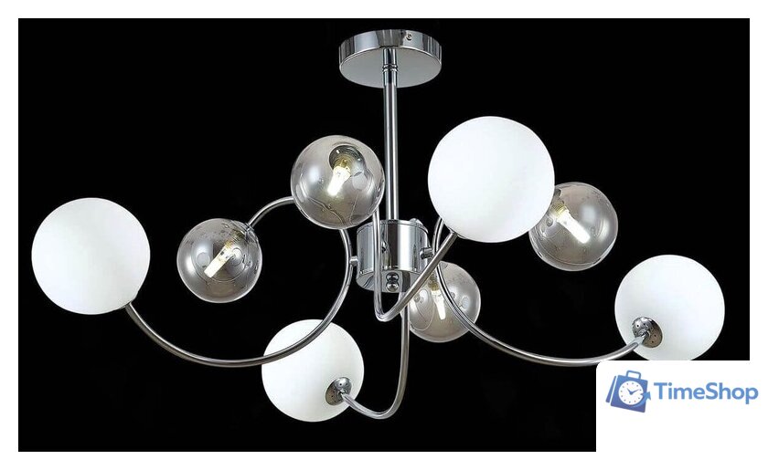 Люстра средней высоты Evoluce Formae SLE220912-08 - Изображение №5 — Интернет-магазин Time-Shop