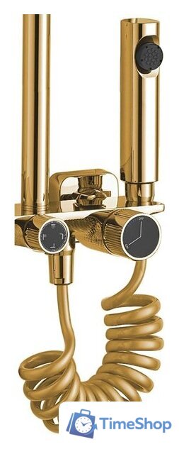 Душевая система  Rea Helix Gold REA-P6619 - Изображение №6 — Интернет-магазин Time-Shop