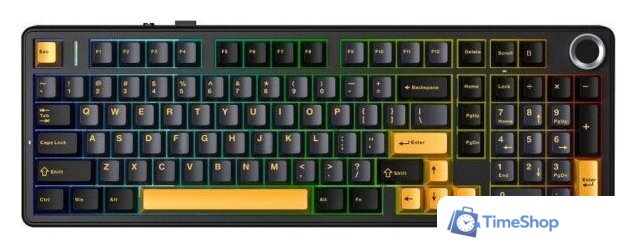 Клавиатура AULA F99 Pro (черный/оранжевый) - Изображение №1 — Интернет-магазин Time-Shop