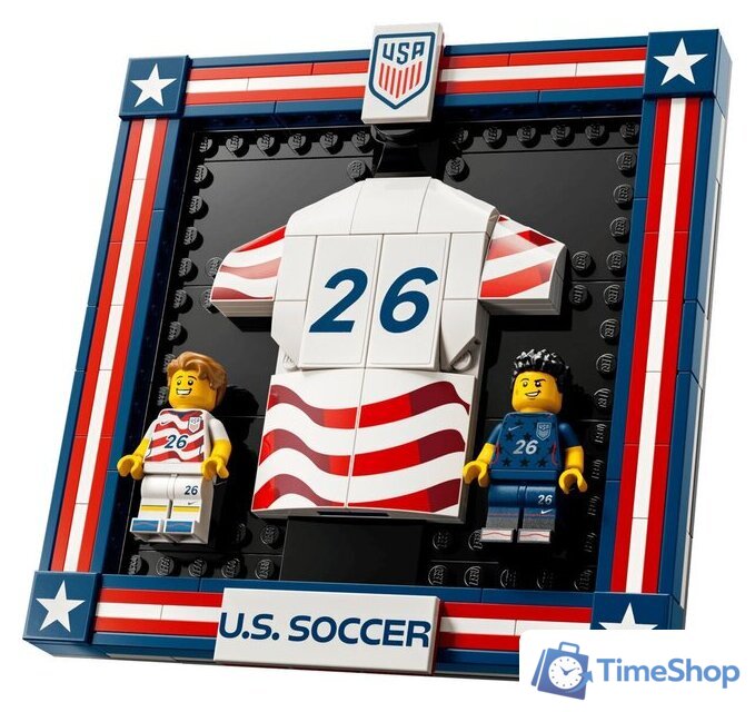 Конструктор LEGO Editions 43033 Футбольная форма национальной сборной США 2026 - Изображение №2 — Интернет-магазин Time-Shop