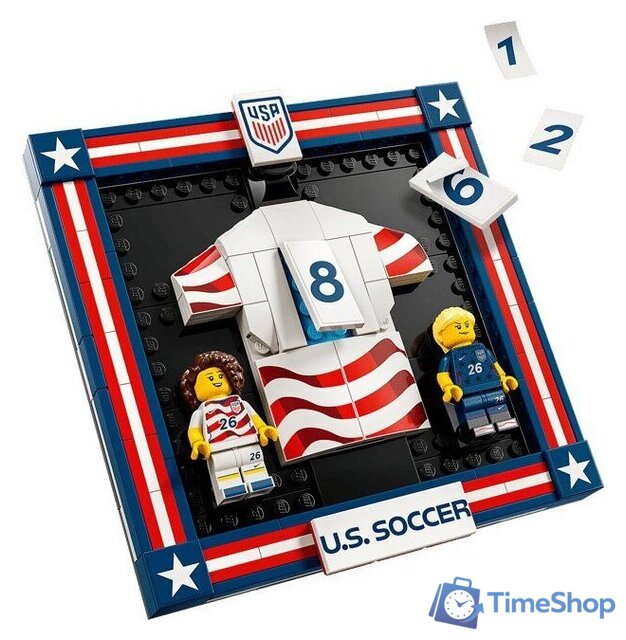 Конструктор LEGO Editions 43033 Футбольная форма национальной сборной США 2026 - Изображение №7 — Интернет-магазин Time-Shop