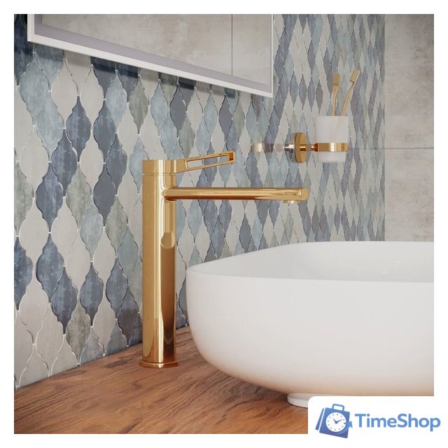 Смеситель Wellsee ONCE! and forever 182408000, отдельностоящий (золотой) - Изображение №7 — Интернет-магазин Time-Shop