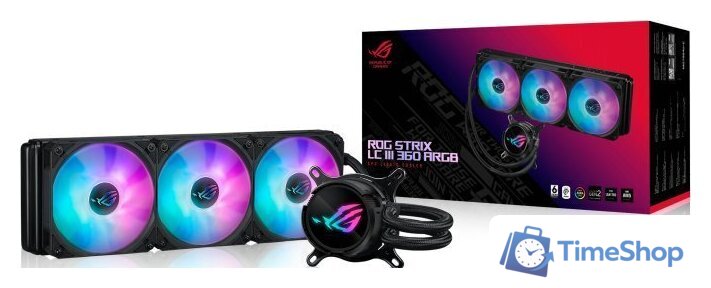 Система жидкостного охлаждения для процессора ASUS ROG Strix LC III 360 ARGB - Изображение №3 — Интернет-магазин Time-Shop
