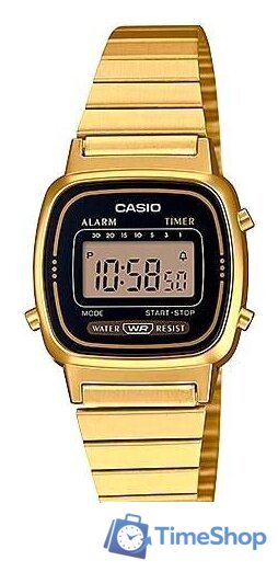 Наручные часы Casio LA-670WGA-1E - Изображение №1 — Интернет-магазин Time-Shop