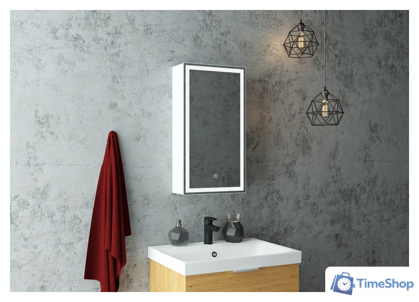  Континент Шкаф с зеркалом Allure Led 35х65 (левый) - Изображение №32 — Интернет-магазин Time-Shop