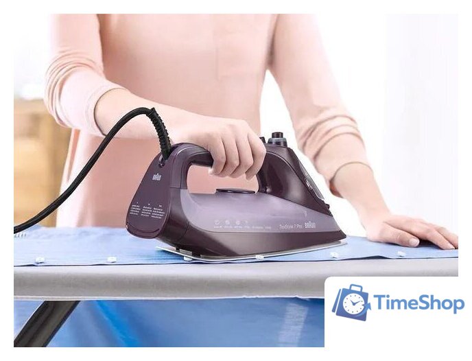 Утюг Braun TexStyle 7 Pro SI 7181 VI - Изображение №4 — Интернет-магазин Time-Shop