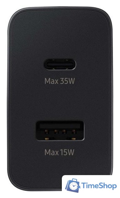 Сетевое зарядное Samsung EP-TA220NBEGEU - Изображение №2 — Интернет-магазин Time-Shop