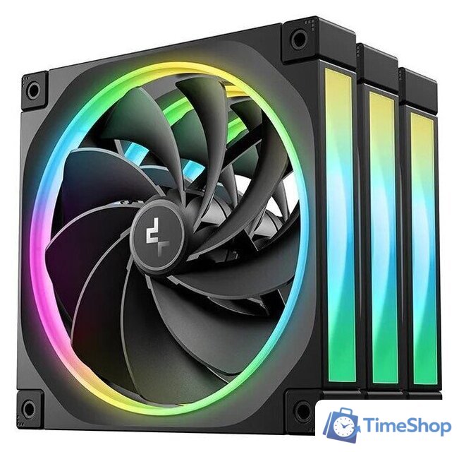 Комплект вентиляторов для корпуса DeepCool FL14R 3 IN 1 R-FL14R-BKAPN3-G - Изображение №1 — Интернет-магазин Time-Shop