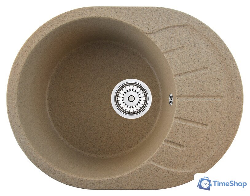 Кухонная мойка Berge BR-5801 (песочный матовый) - Изображение №1 — Интернет-магазин Time-Shop
