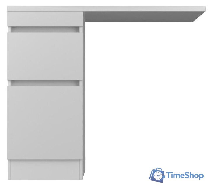  Style Line Тумба под умывальник Оптима 40 2 ящика Plus (напольная) - Изображение №1 — Интернет-магазин Time-Shop