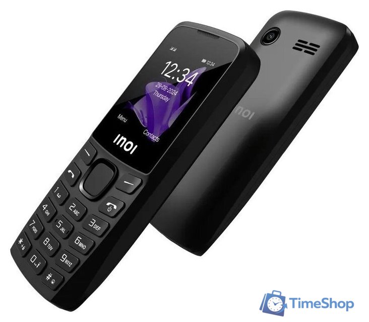 Кнопочный телефон Inoi 240 Modern 4G (черный) - Изображение №9 — Интернет-магазин Time-Shop